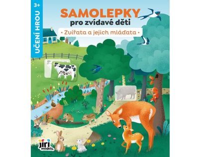 Jiří Models Samolepky pro zvídavé děti Zvířata a jejich mláďata