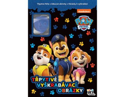 Jiří Models Třpytivé vyškrabávací obrázky Tlapková patrola