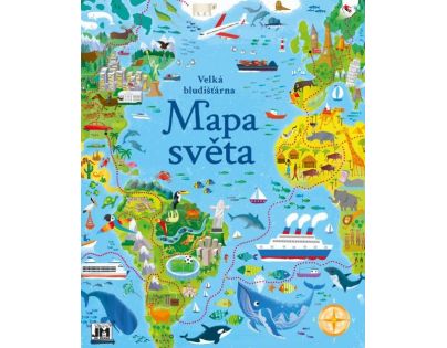 Jiri Models Velká bludišťárna Mapa světa