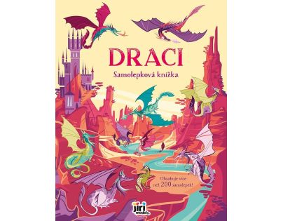 JIRI MODELS Velká samolepková knížka Draci JIRI MODELS Velká samolepková knížka Draci