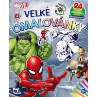 Jiri Models Velké omalovánky Marvel