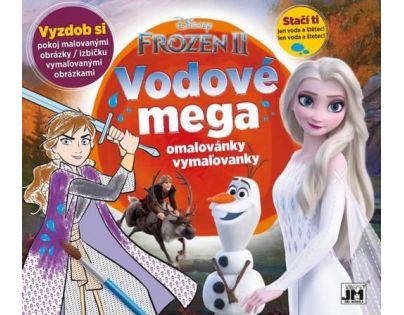 Jiri Models Vodové mega omalovánky Frozen2