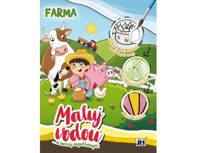 Jiri Models Vodové omalovánky A4 Farma