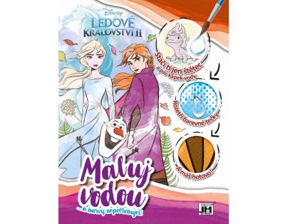 Jiri Models Vodové omalovánky A4 Ledové království 2