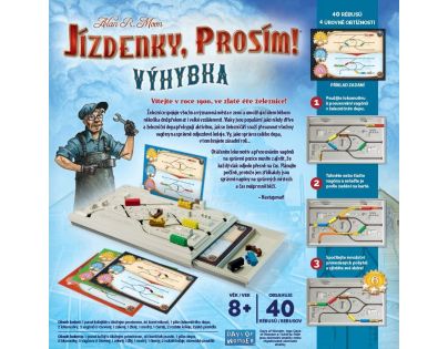 Asmodee Jízdenky, prosím! Výhybka