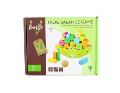 Jouéco Dřevěná balanční žabička
