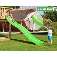 Jungle Gym Zelená skluzavka 265 cm s přípojkou pro hadici 2