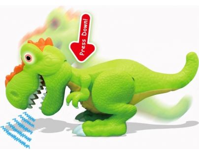 ADC Black Fire Junior Megasaur ohebný a kousací T-Rex zelený