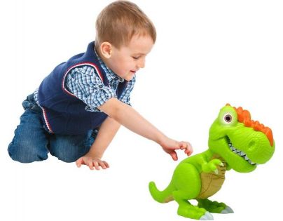 ADC Black Fire Junior Megasaur ohebný a kousací T-Rex zelený