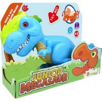 ADC Black Fire Junior Megasaur ohebný a kousací T-Rex modrý 5