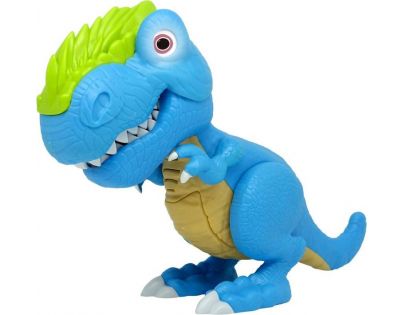 ADC Black Fire Junior Megasaur ohebný a kousací T-Rex modrý