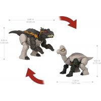 Jurassic World Dinosaurus s transformací Dvojité nebezpečí Indoraptor a Brachiosaurus 2