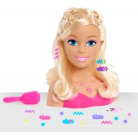 Just Play Barbie Česací hlava blond