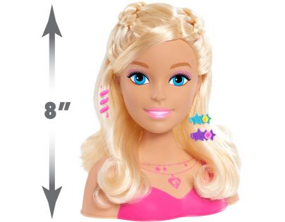 Just Play Barbie Česací hlava blond