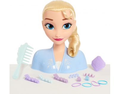Just Play Ledové králoství Česací hlava Elsa