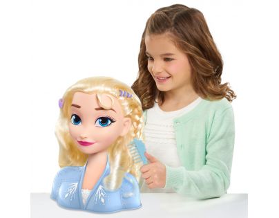Just Play Ledové králoství Česací hlava Elsa