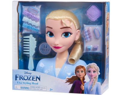 Just Play Ledové králoství Česací hlava Elsa