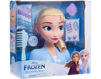 Just Play Ledové králoství Česací hlava Elsa