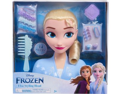 Just Play Ledové králoství Česací hlava Elsa