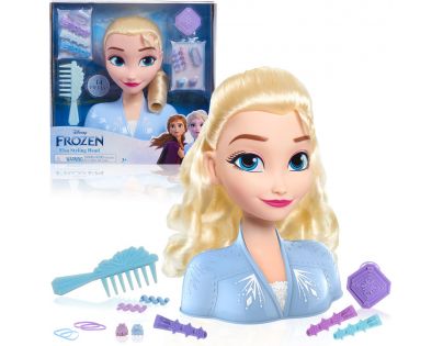 Just Play Ledové králoství Česací hlava Elsa