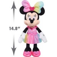 Just Play Minnie Mouse Zpívající plyšák v lesklých šatičkách 30 cm 2