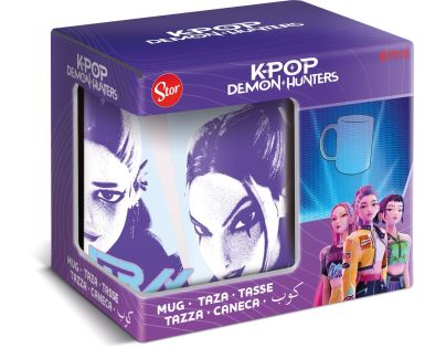 K-pop Demon Hunters keramický hrnek, 325 ml