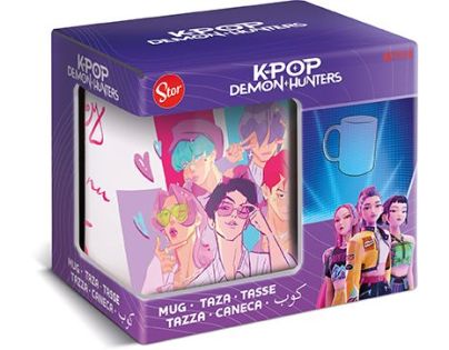 K-pop Demon Hunters keramický hrnek (Saja Boys), 325 ml