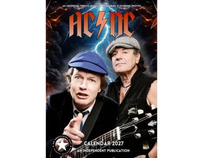 Kalendář 2027 - AC DC
