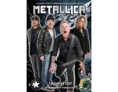 Kalendář 2027 - Metallica