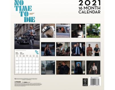 Epee Merch Kalendář James Bond 2021