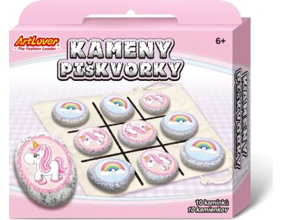 Kameny Jednorožci kreativní sada v krabičce