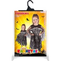 Rappa Dětský kostým Čarodějnice halloween 117 - 128 cm 5