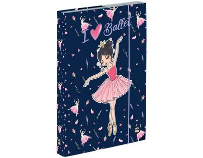 Karton P+P Box na sešity A4 Jumbo Baletka