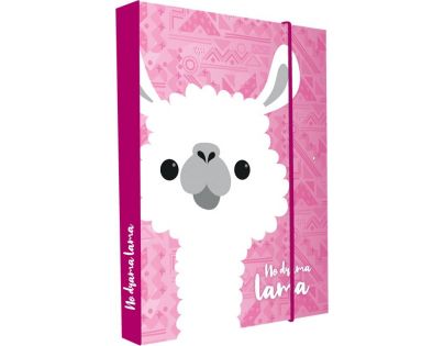 Karton P+P Box na sešity A5 Lama