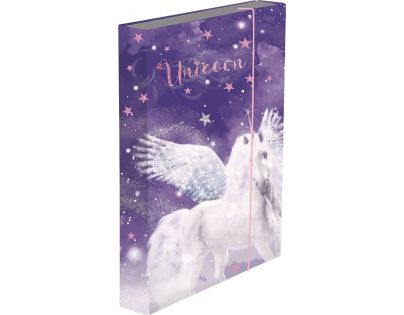 Karton P+P Box na sešity A5 Unicorn pegas