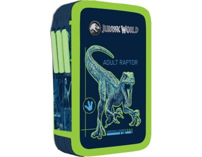 Karton P+P Penál třípatrový prázdný Jurassic World T-Rex