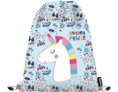 Karton P+P Sáček na cvičky Unicorn iconic power