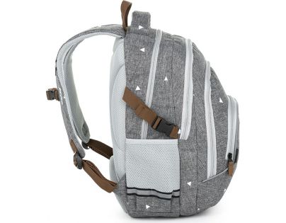 Karton P+P Školní batoh Oxy Scooler Grey triangles 622