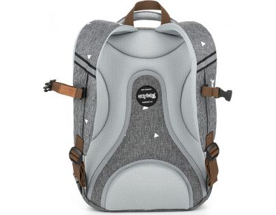 Karton P+P Školní batoh Oxy Scooler Grey triangles 622