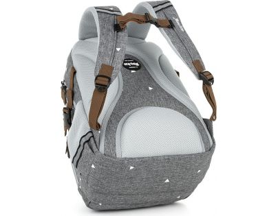 Karton P+P Školní batoh Oxy Scooler Grey triangles 622