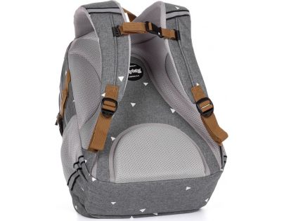 Karton P+P Školní batoh Oxy Scooler Grey triangles
