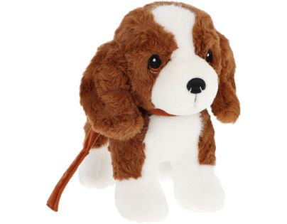KEEL TOYS Keeleco Štěně Love na vodítku Cavapoo 23 cm