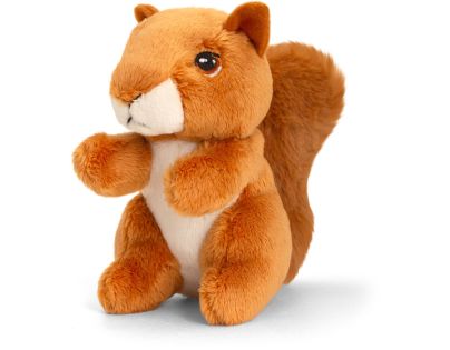KEEL TOYS Sběratelská farmářská zvířata 14 cm veverka