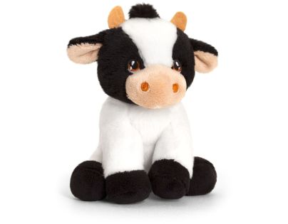 KEEL TOYS Sběratelská farmářská zvířata 14 cm kravička