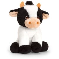 KEEL TOYS Sběratelská farmářská zvířata 14 cm kravička