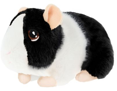 Keeleco Morče se zvukem 15 cm černo-bílý