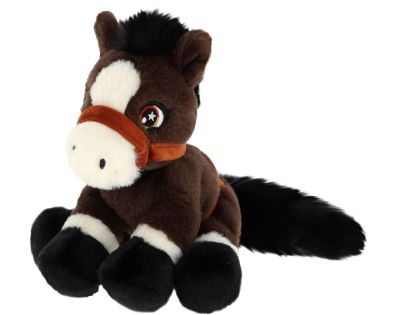 Keeleco Poník s ocasem 16 cm hnědý