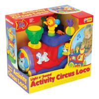 Kiddieland Activity cirkusová lokomotiva se zvuky 2