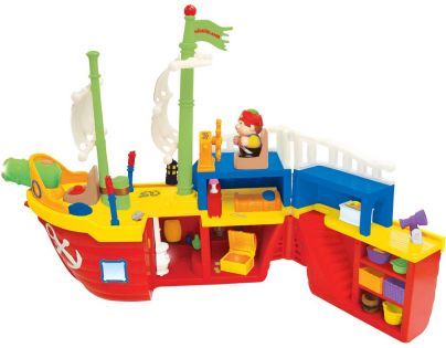 Kiddieland Pirátská loď s aktivitami