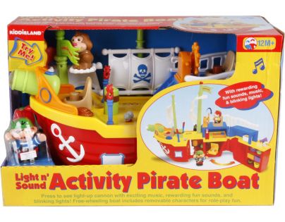Kiddieland Pirátská loď s aktivitami